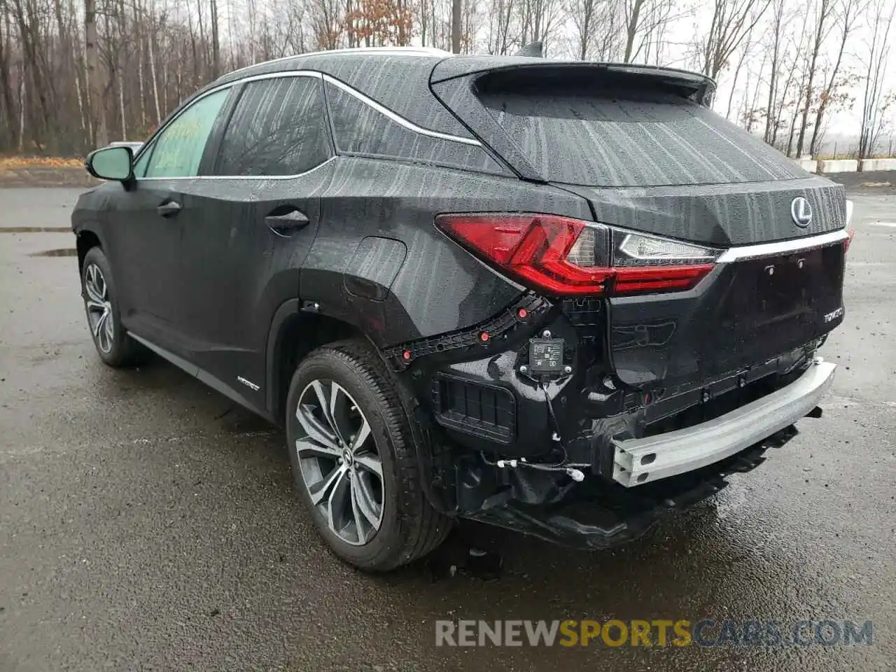 3 Photograph of a damaged car 2T2HGMDA4MC071427 LEXUS RX450 2021