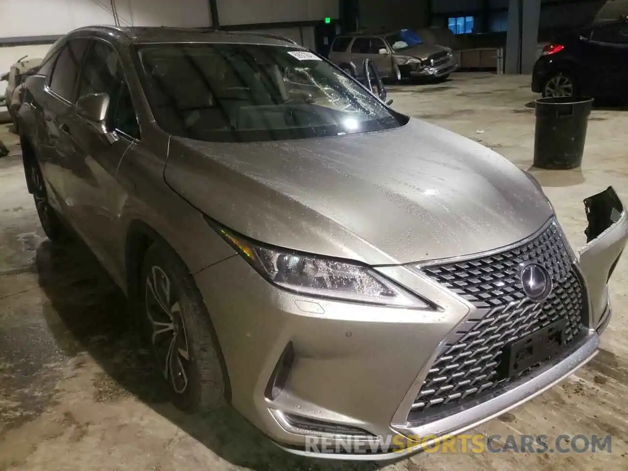 1 Фотография поврежденного автомобиля 2T2HGMDA6MC070666 LEXUS RX450 2021