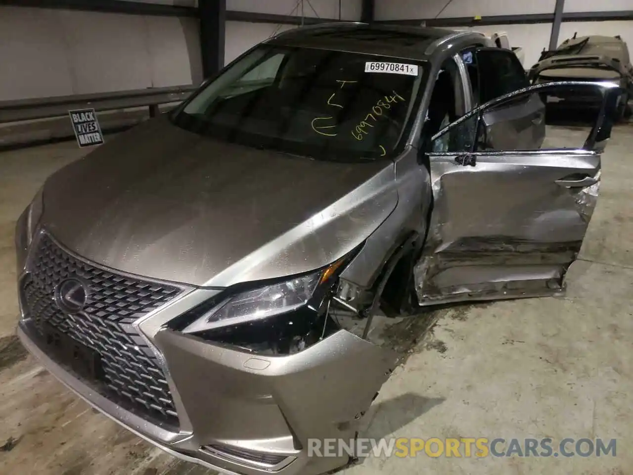 2 Photograph of a damaged car 2T2HGMDA6MC070666 LEXUS RX450 2021