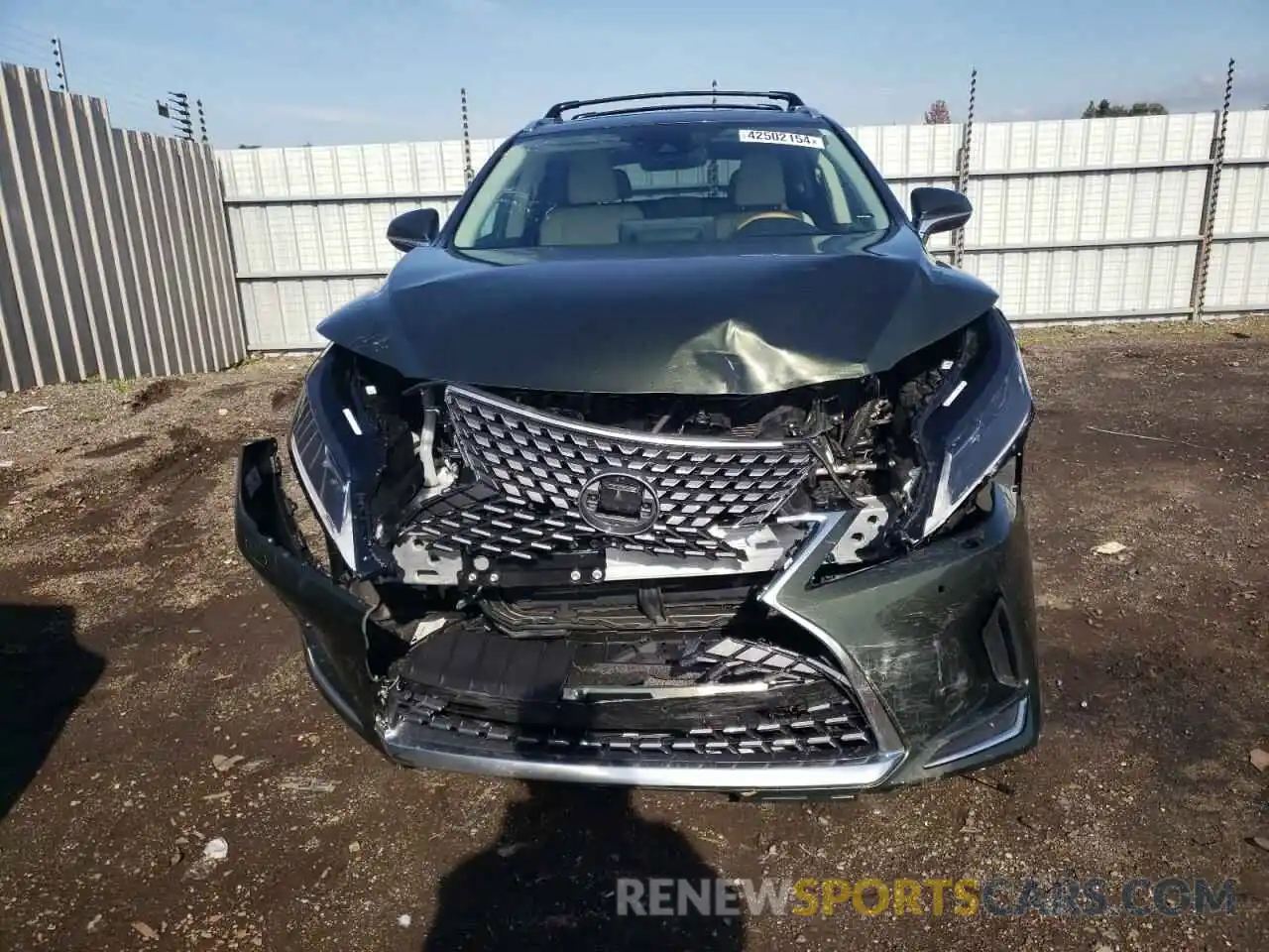 5 Photograph of a damaged car 2T2HGMDA7MC066433 LEXUS RX450 2021