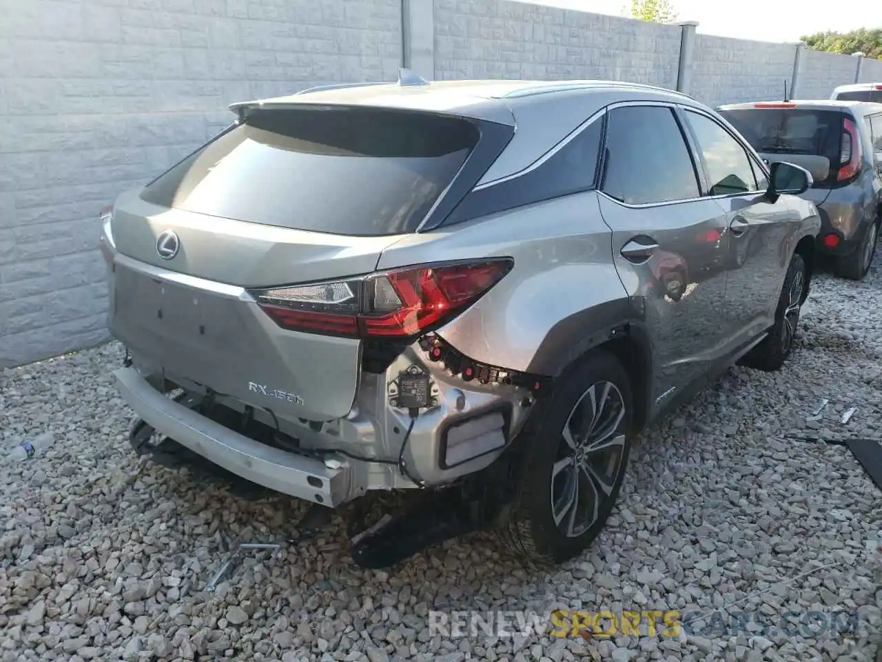 4 Photograph of a damaged car 2T2HGMDA8MC057319 LEXUS RX450 2021