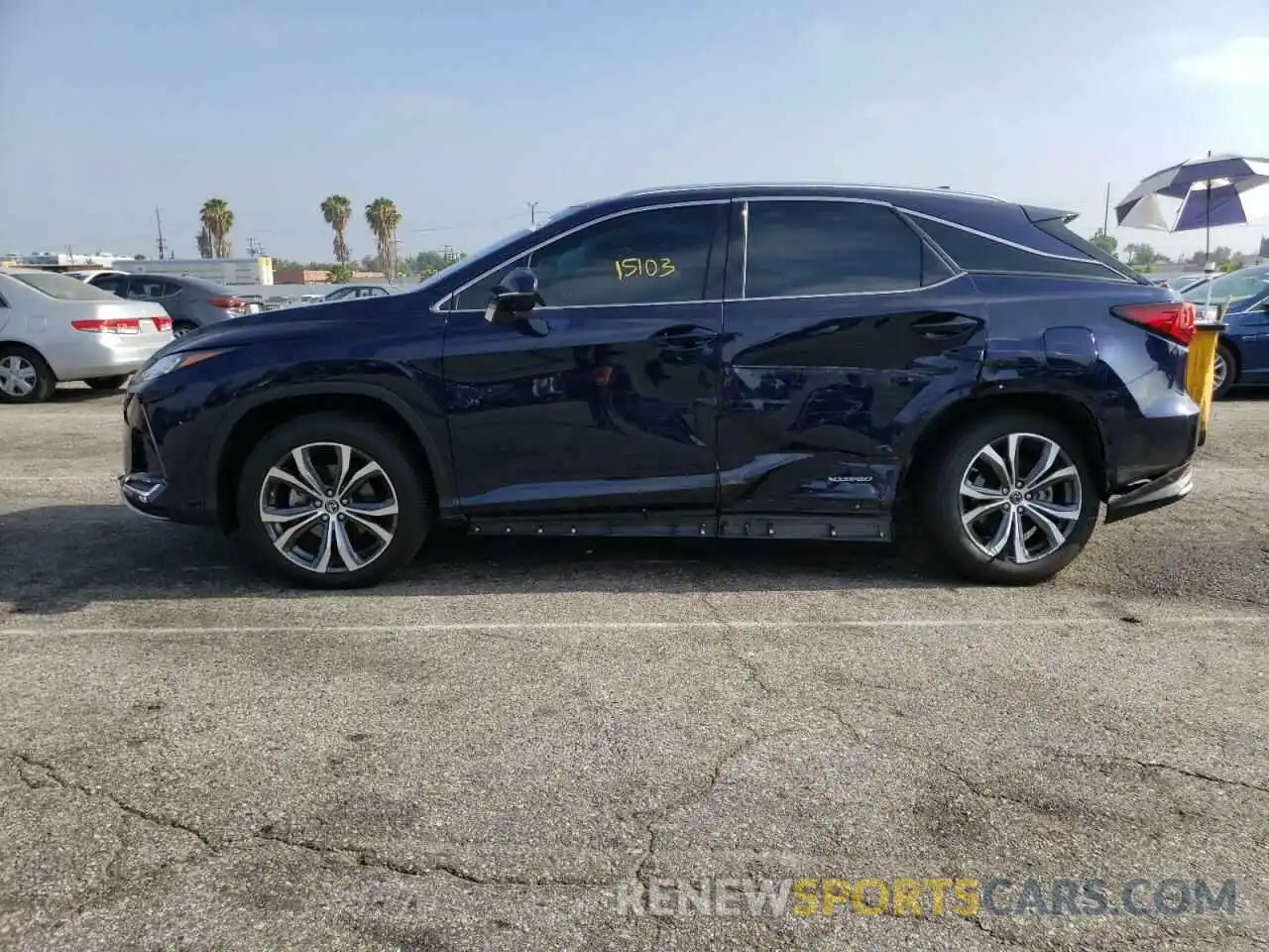 9 Photograph of a damaged car 2T2HGMDA8MC062407 LEXUS RX450 2021