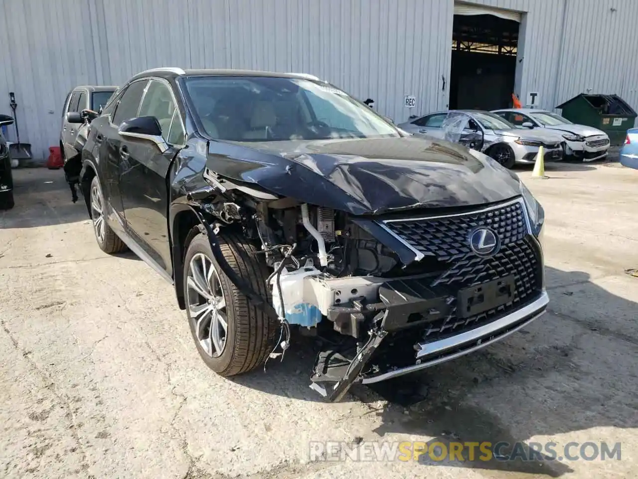 1 Фотография поврежденного автомобиля 2T2HGMDAXMC057614 LEXUS RX450 2021