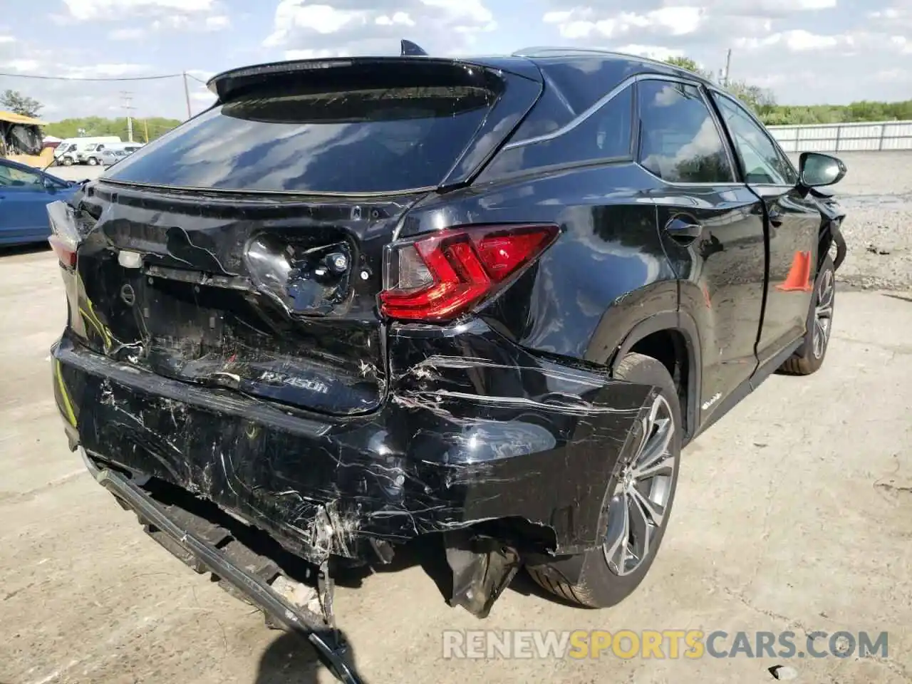 4 Photograph of a damaged car 2T2HGMDAXMC057614 LEXUS RX450 2021