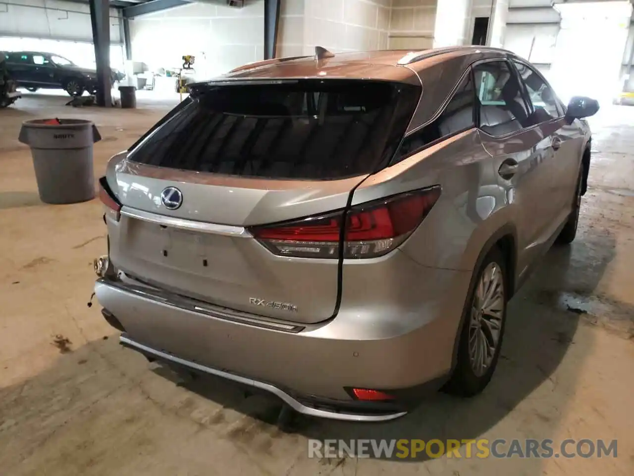 4 Фотография поврежденного автомобиля 2T2JGMDA0MC065142 LEXUS RX450 2021