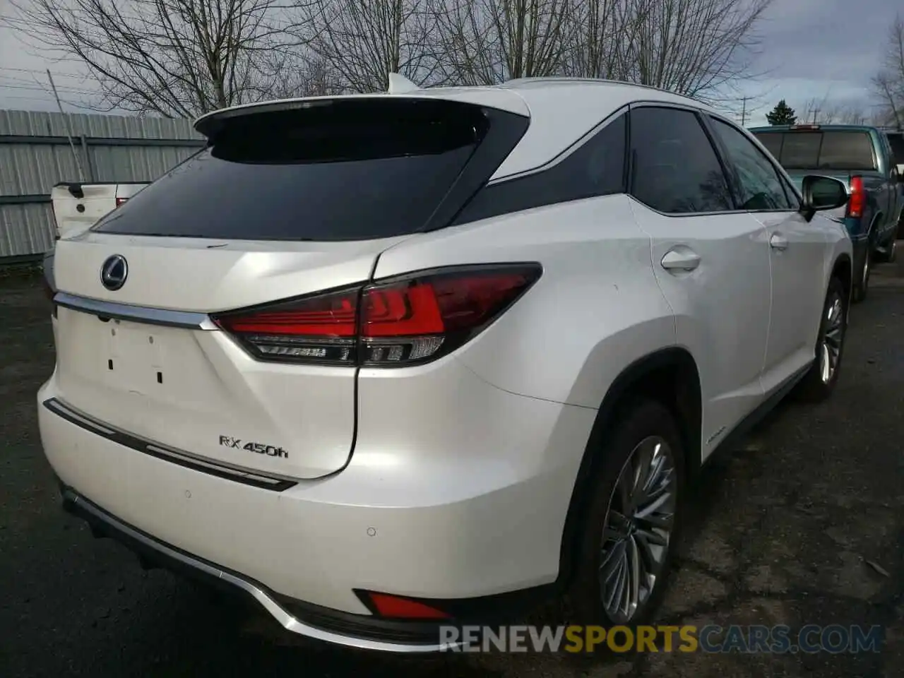 4 Фотография поврежденного автомобиля 2T2JGMDA1MC069586 LEXUS RX450 2021