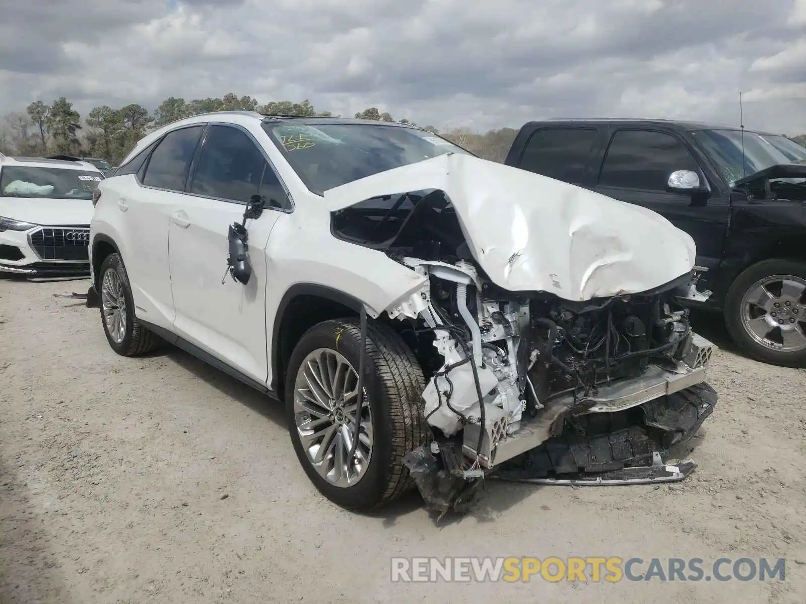 1 Photograph of a damaged car 2T2JGMDA3MC061313 LEXUS RX450 2021