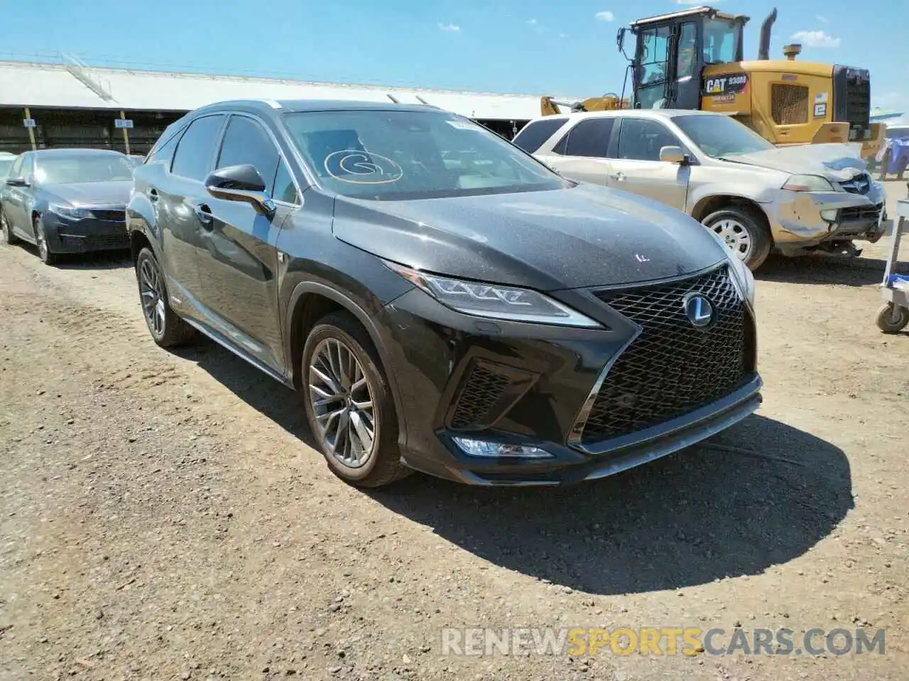 1 Photograph of a damaged car 2T2YGMDA2MC070647 LEXUS RX450 2021