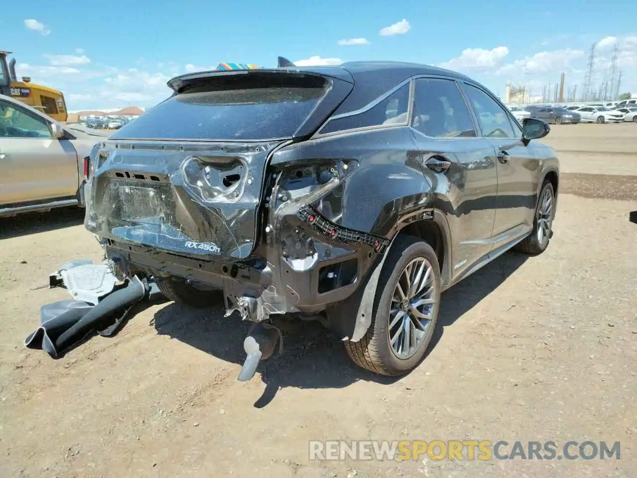 9 Фотография поврежденного автомобиля 2T2YGMDA2MC070647 LEXUS RX450 2021