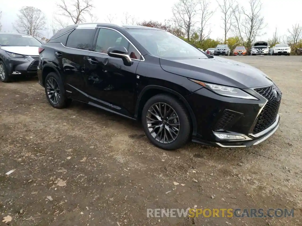 1 Фотография поврежденного автомобиля 2T2YGMDA2MC070650 LEXUS RX450 2021