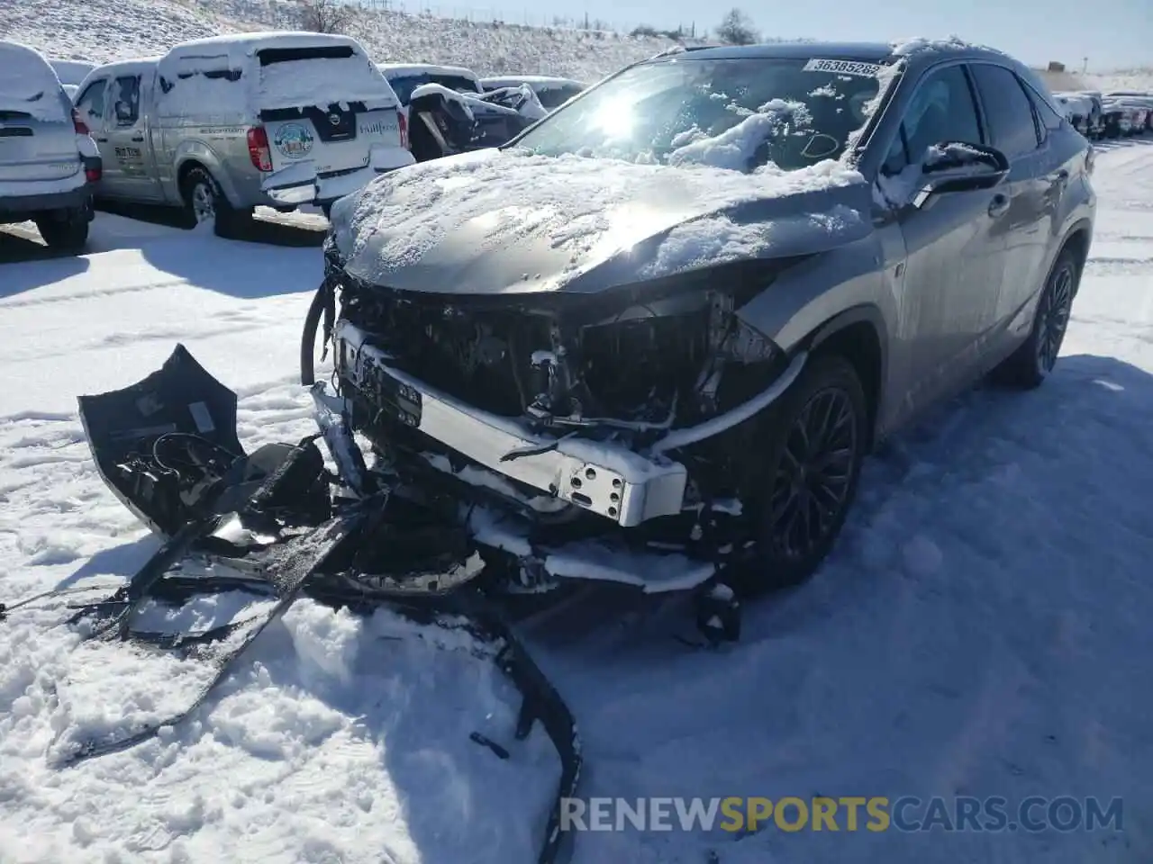 2 Photograph of a damaged car 2T2YGMDA8MC064237 LEXUS RX450 2021