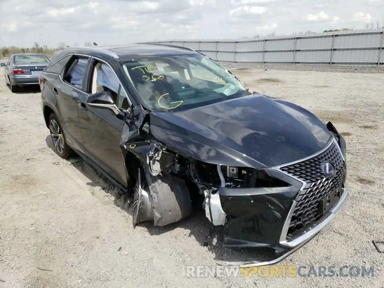 1 Photograph of a damaged car JTJHGKFA0M2021318 LEXUS RX450 2021