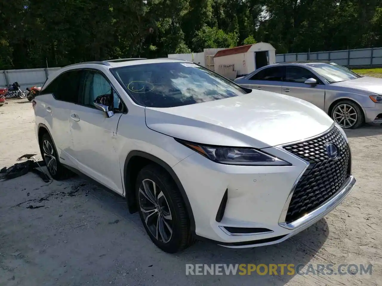 1 Photograph of a damaged car JTJHGKFA8M2019476 LEXUS RX450 2021