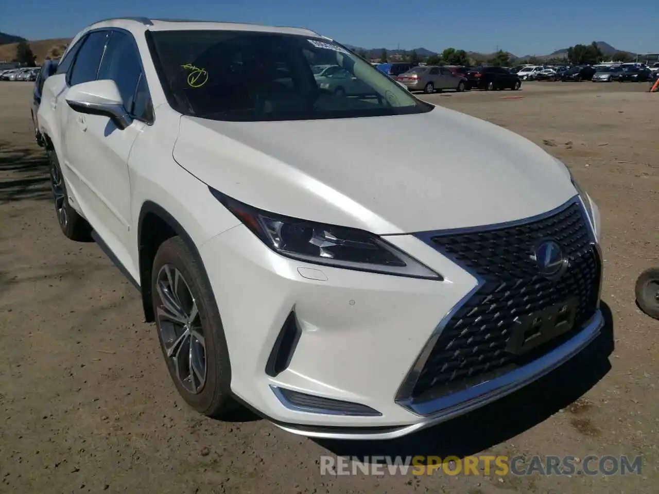 1 Photograph of a damaged car JTJHGKFA8M2019798 LEXUS RX450 2021