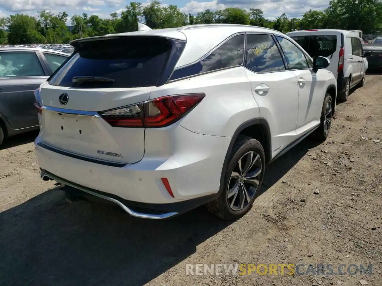 4 Фотография поврежденного автомобиля JTJHGKFA8M2020272 LEXUS RX450 2021