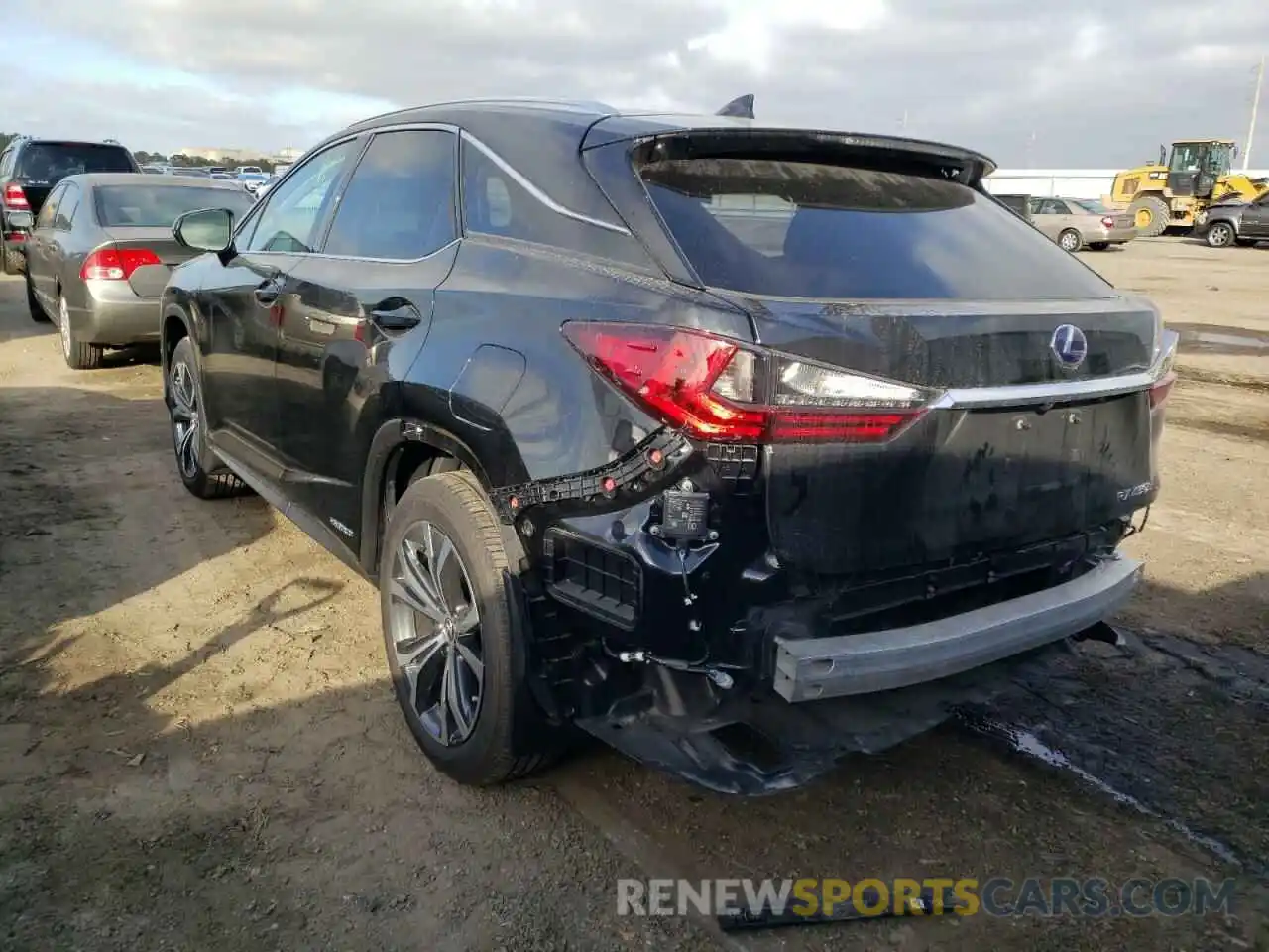 3 Photograph of a damaged car 2T2HGMDA7NC074338 LEXUS RX450 2022