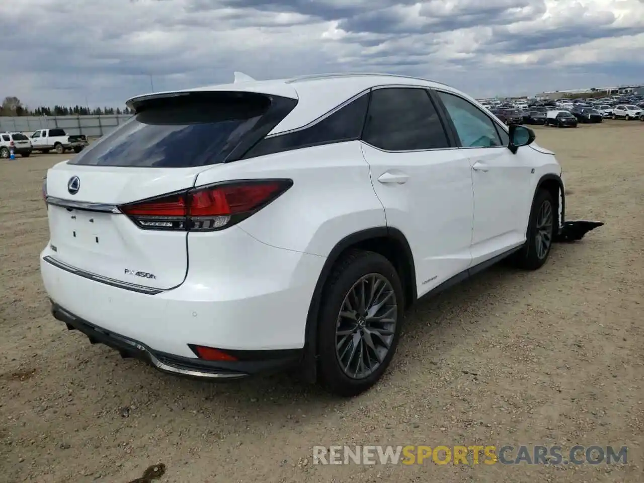 4 Photograph of a damaged car 2T2YGMDA5NC083619 LEXUS RX450 2022