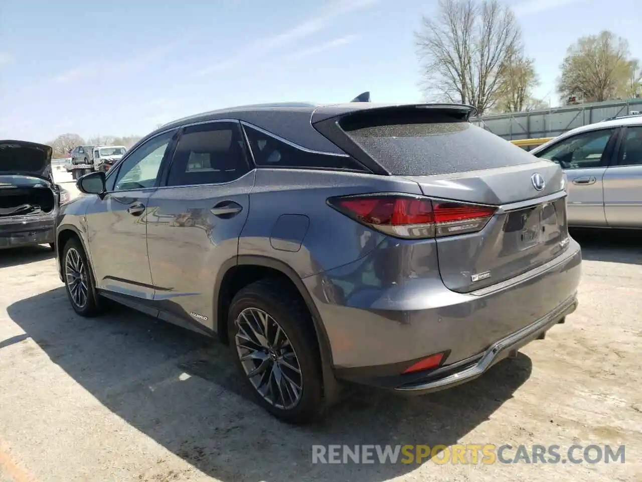 3 Photograph of a damaged car 2T2YGMDAXNC073510 LEXUS RX450 2022