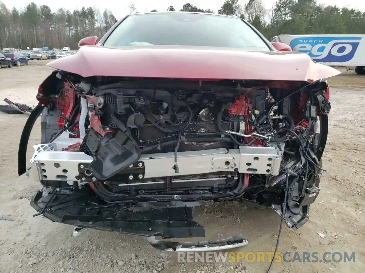 9 Photograph of a damaged car JTJJGKFA4N2022846 LEXUS RX450 2022