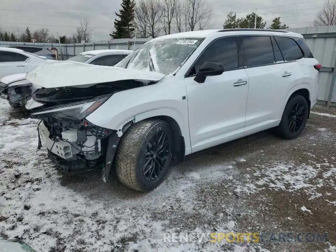 1 Photograph of a damaged car 5TDABAB68RS000585 LEXUS TX 500H F 2024