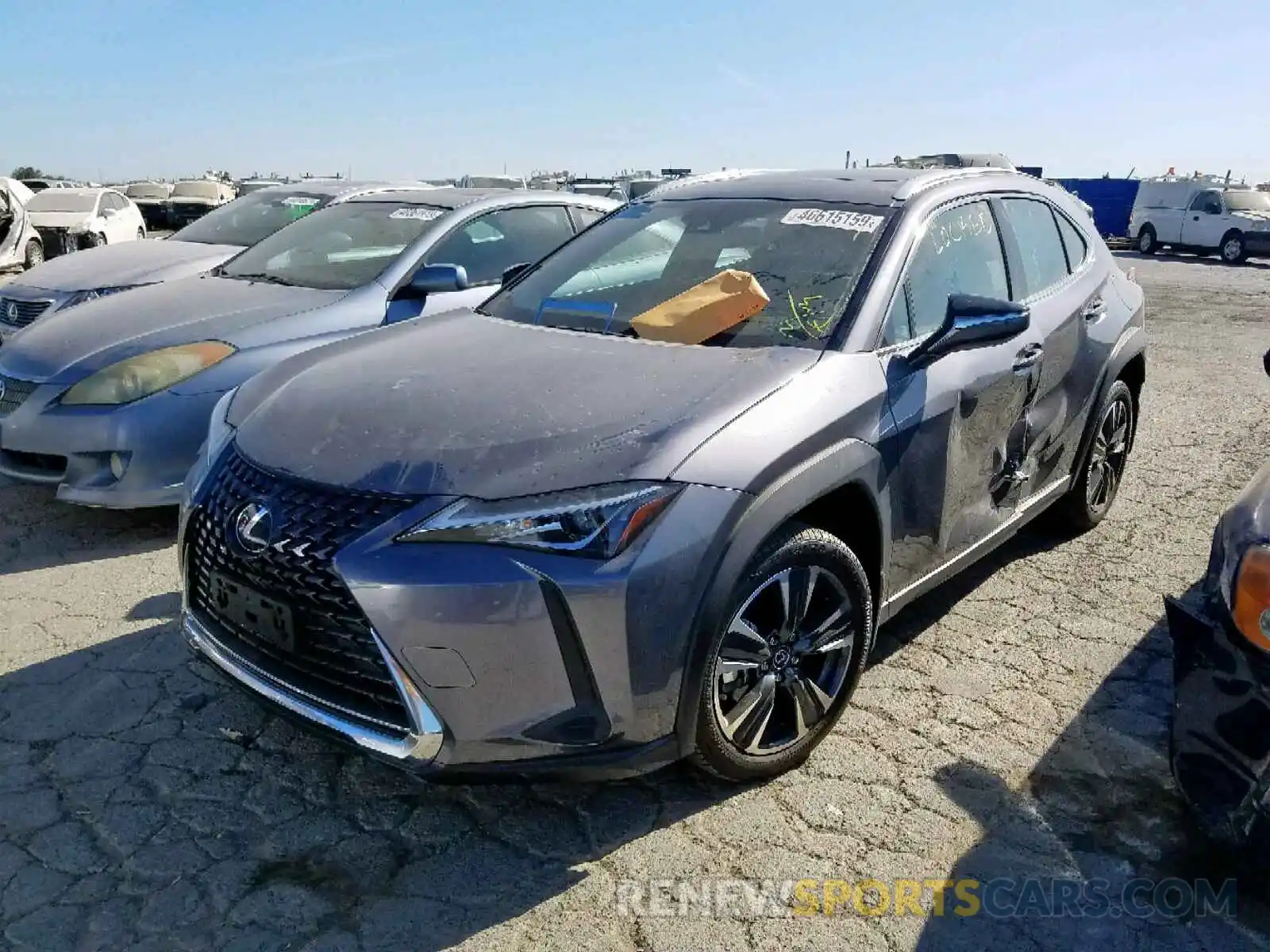 2 Photograph of a damaged car JTHY3JBH0K2000363 LEXUS UX 200 2019