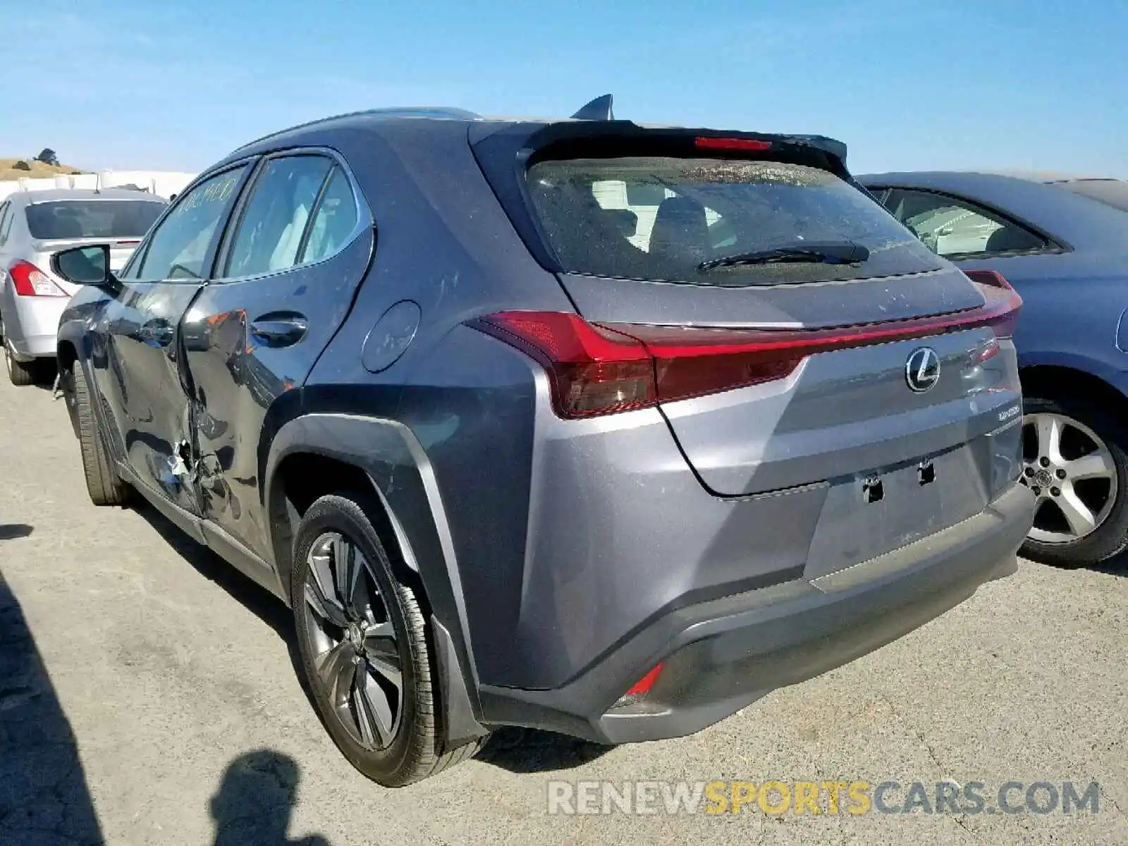 3 Photograph of a damaged car JTHY3JBH0K2000363 LEXUS UX 200 2019