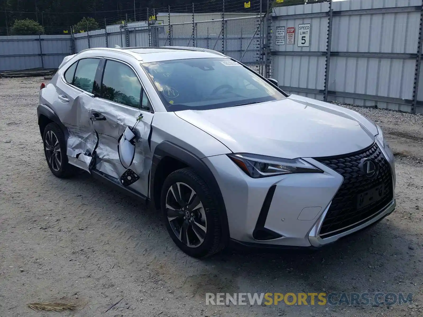 1 Фотография поврежденного автомобиля JTHY3JBH0K2000623 LEXUS UX 200 2019