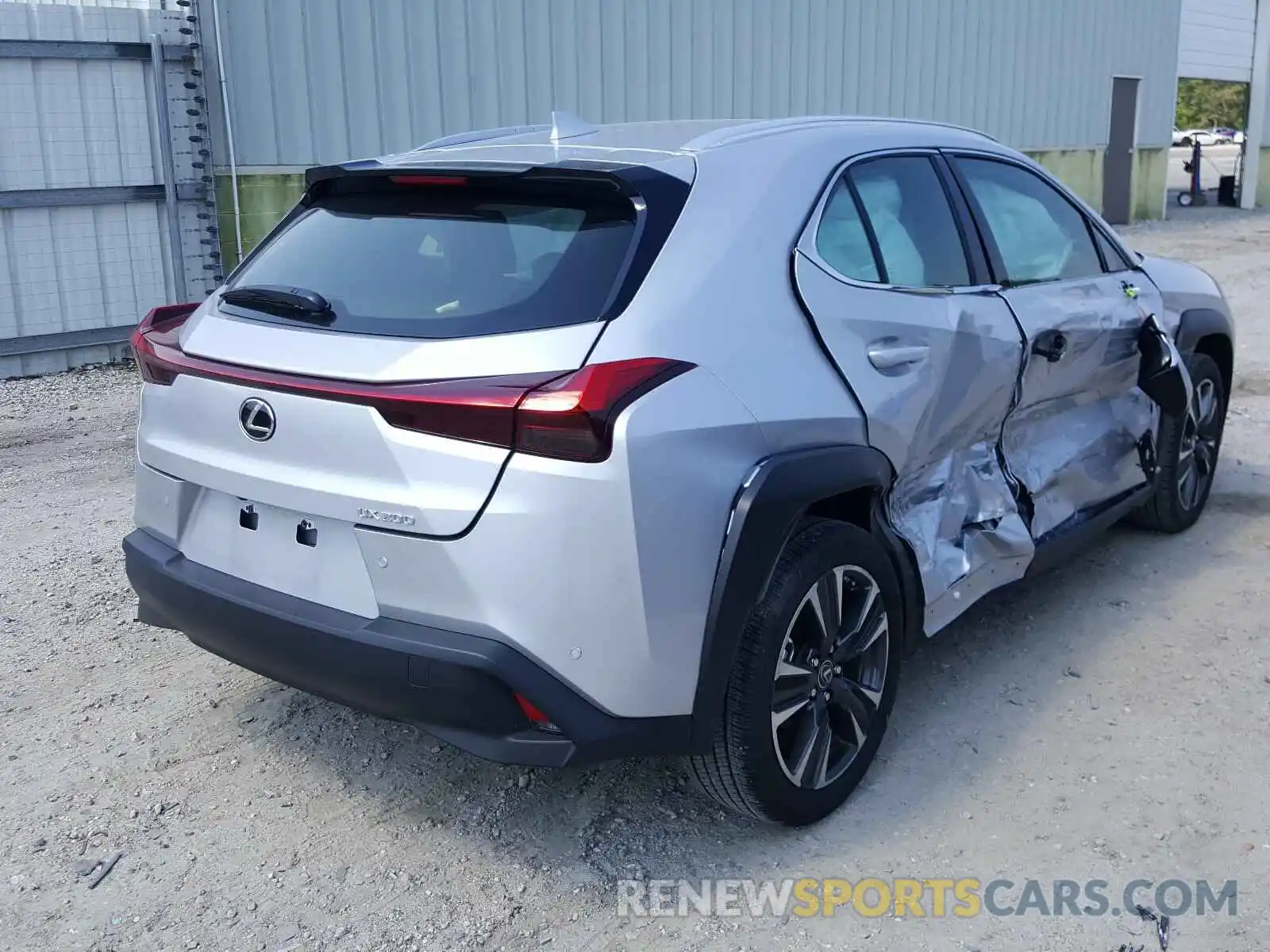 4 Фотография поврежденного автомобиля JTHY3JBH0K2000623 LEXUS UX 200 2019