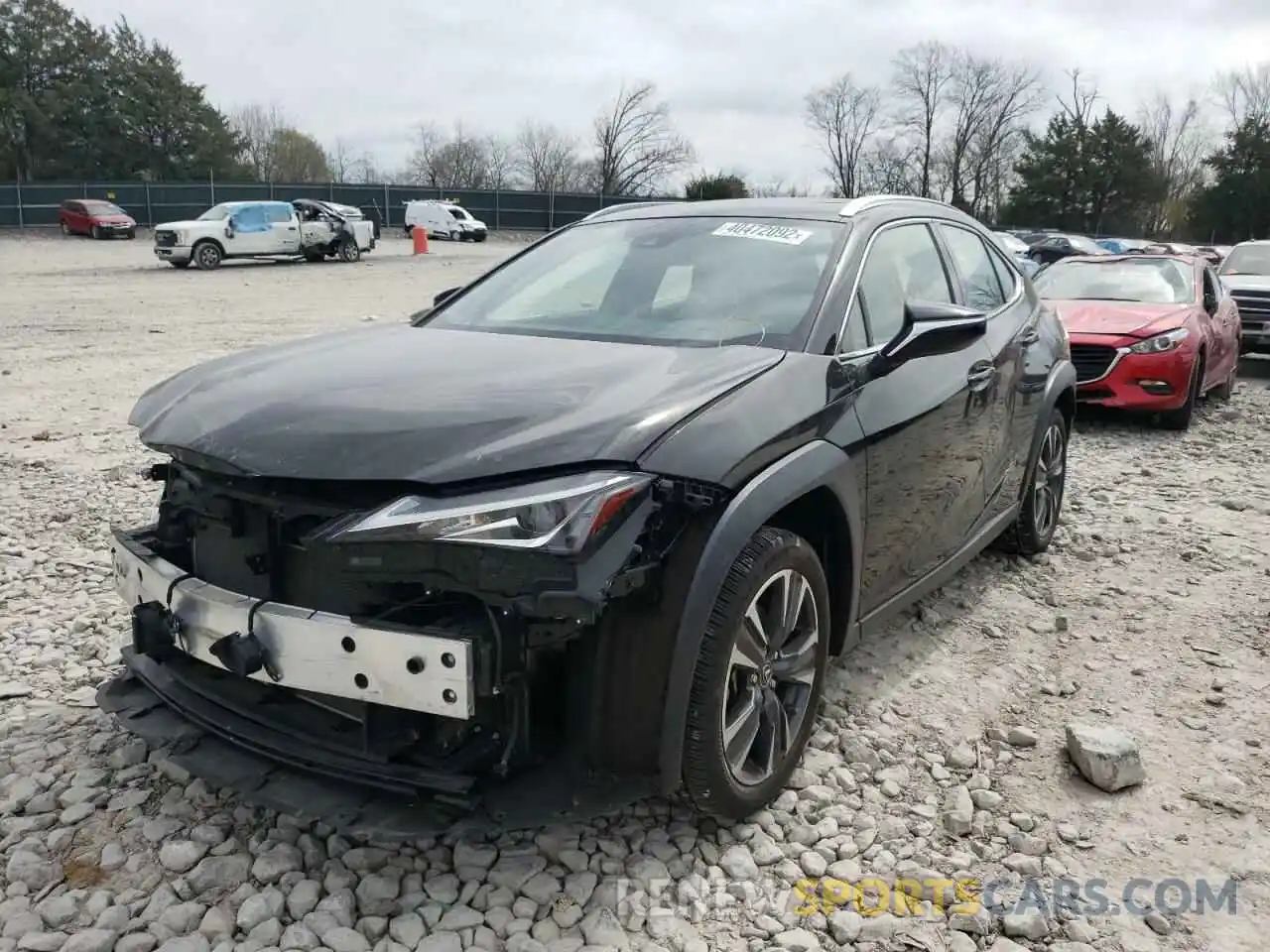 2 Фотография поврежденного автомобиля JTHY3JBH0K2001514 LEXUS UX 200 2019