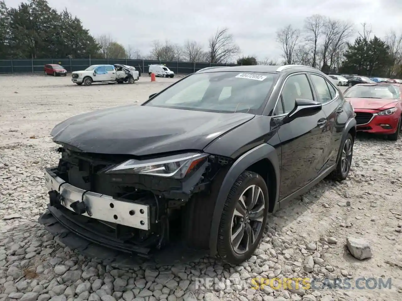 9 Photograph of a damaged car JTHY3JBH0K2001514 LEXUS UX 200 2019