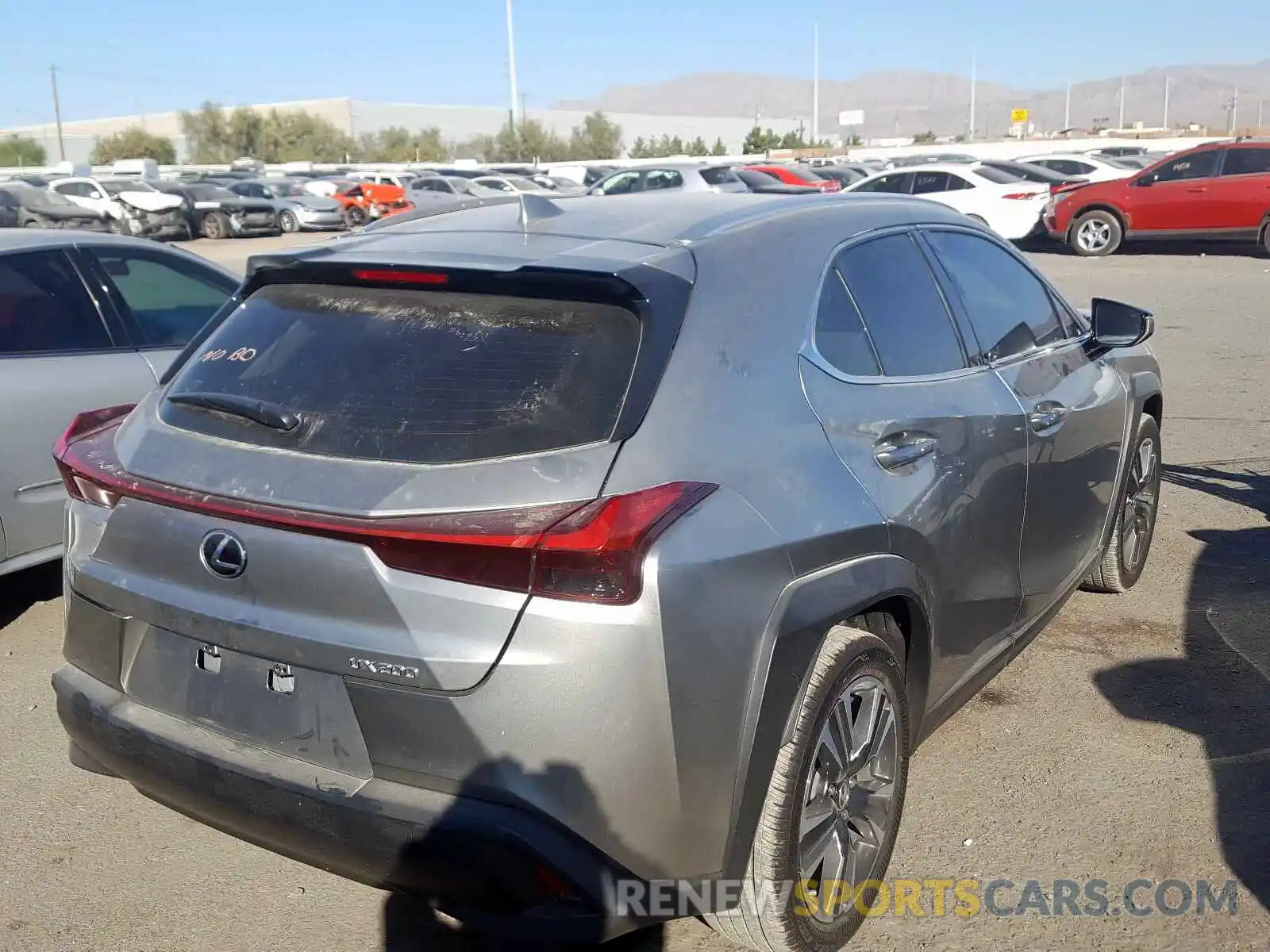 4 Photograph of a damaged car JTHY3JBH0K2003652 LEXUS UX 200 2019