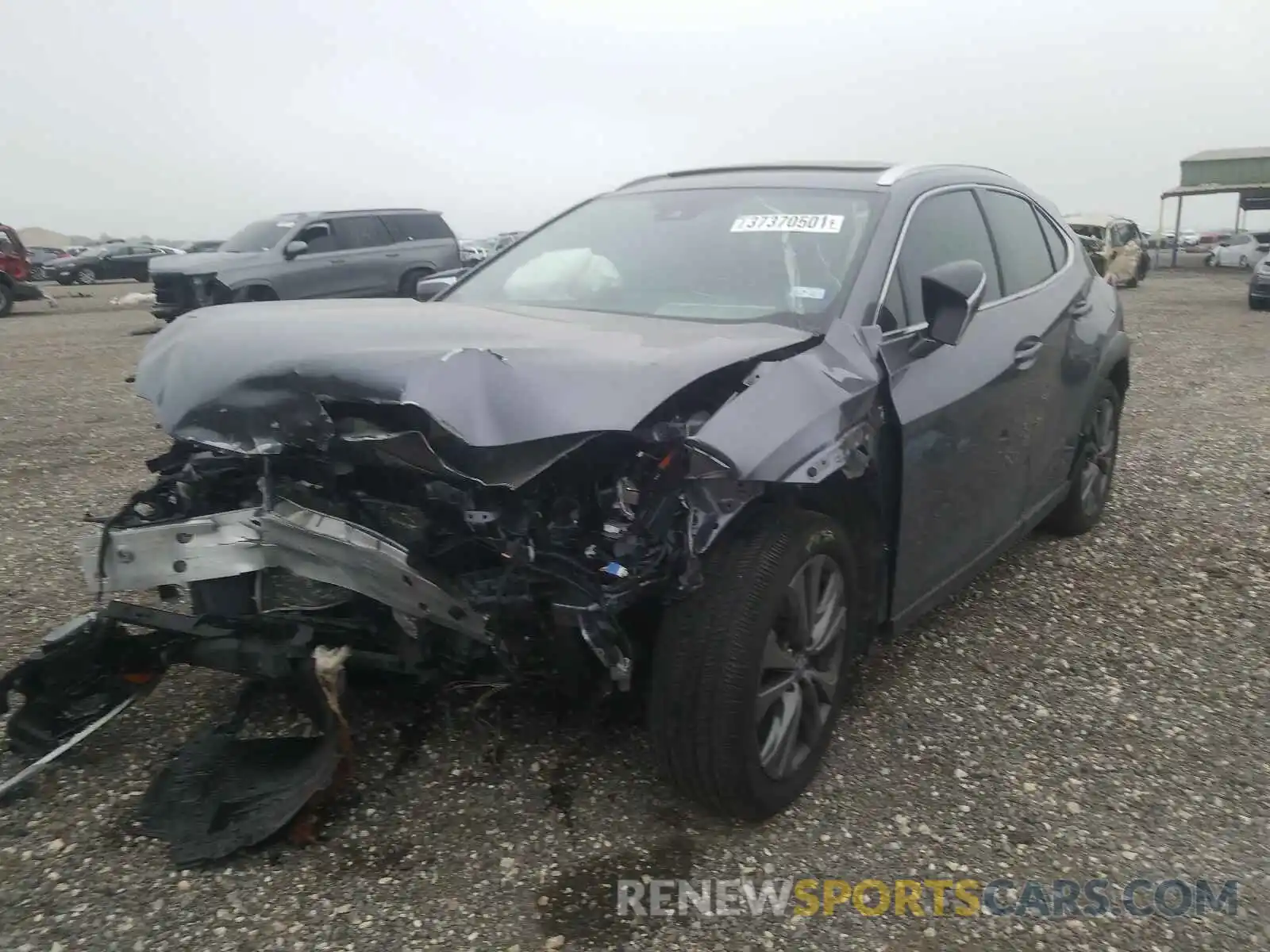 2 Photograph of a damaged car JTHY3JBH0K2005420 LEXUS UX 200 2019