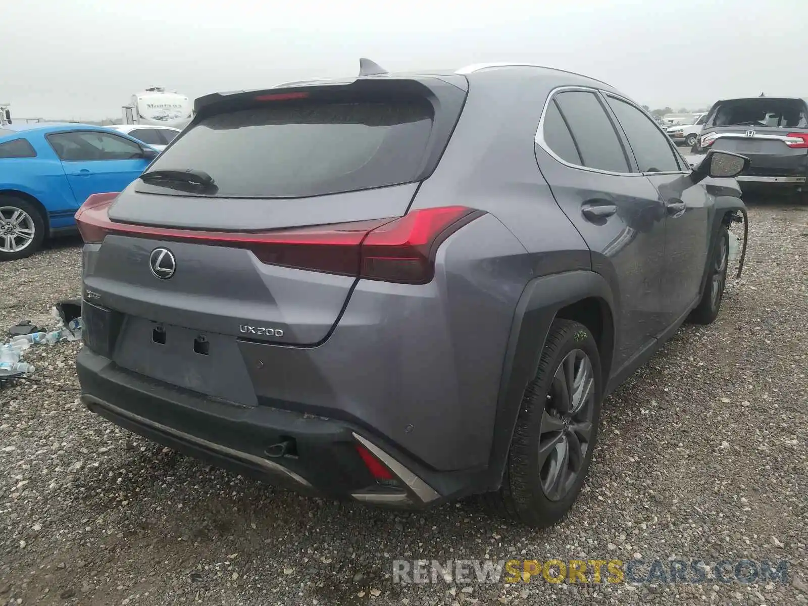 4 Photograph of a damaged car JTHY3JBH0K2005420 LEXUS UX 200 2019