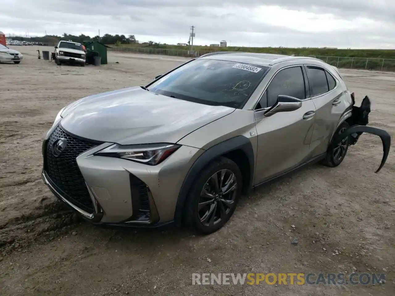 2 Фотография поврежденного автомобиля JTHY3JBH0K2006275 LEXUS UX 200 2019