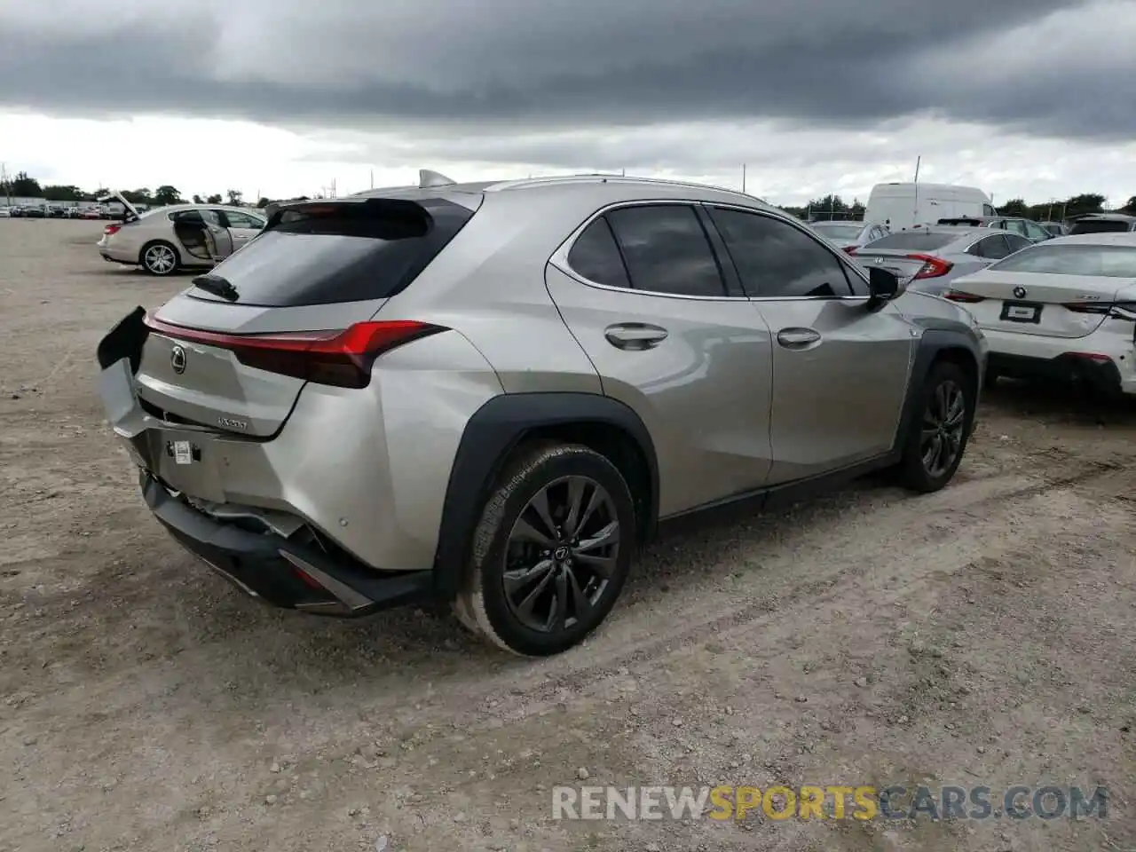 4 Photograph of a damaged car JTHY3JBH0K2006275 LEXUS UX 200 2019