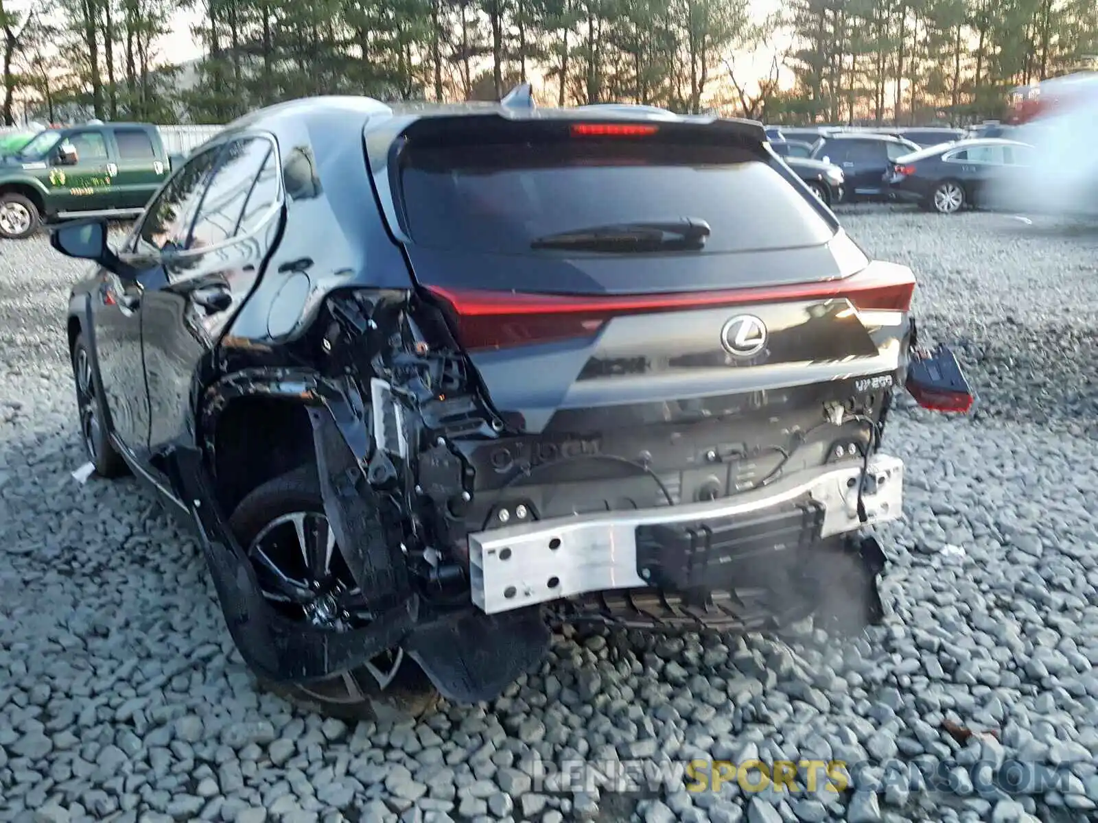 3 Photograph of a damaged car JTHY3JBH0K2009208 LEXUS UX 200 2019