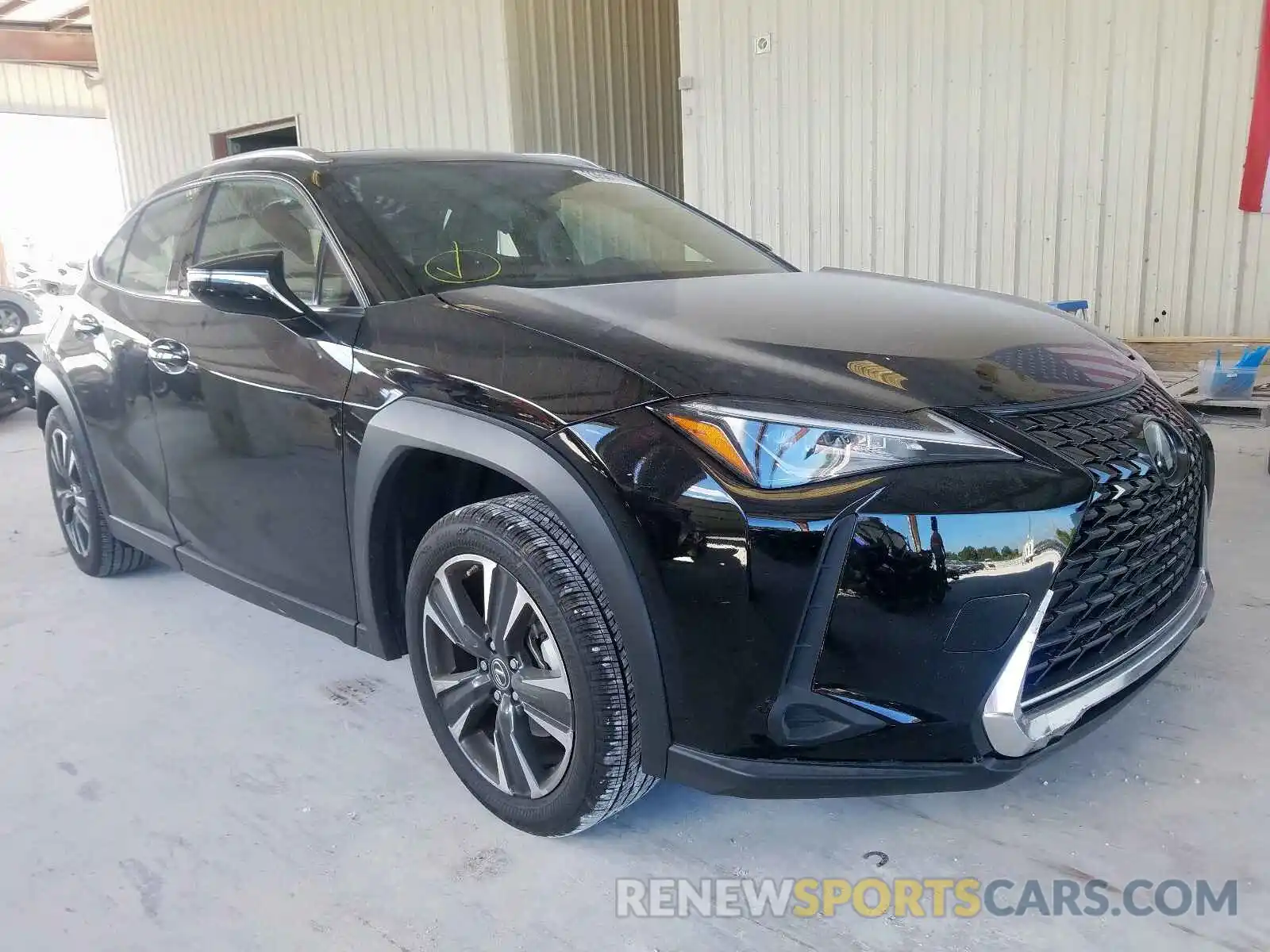 1 Photograph of a damaged car JTHY3JBH0K2014456 LEXUS UX 200 2019