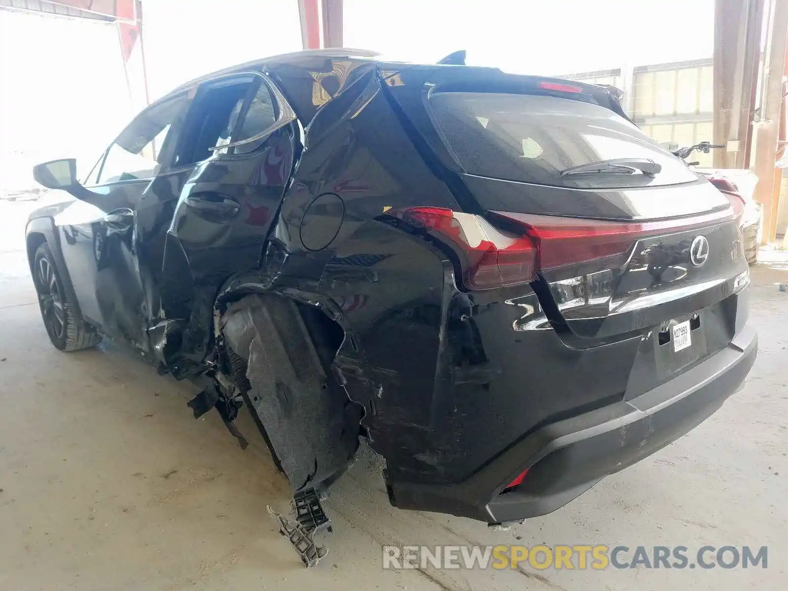 3 Photograph of a damaged car JTHY3JBH0K2014456 LEXUS UX 200 2019