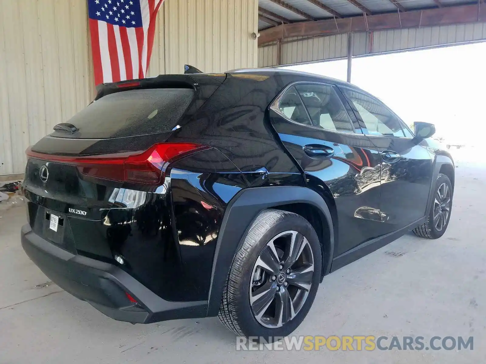 4 Фотография поврежденного автомобиля JTHY3JBH0K2014456 LEXUS UX 200 2019