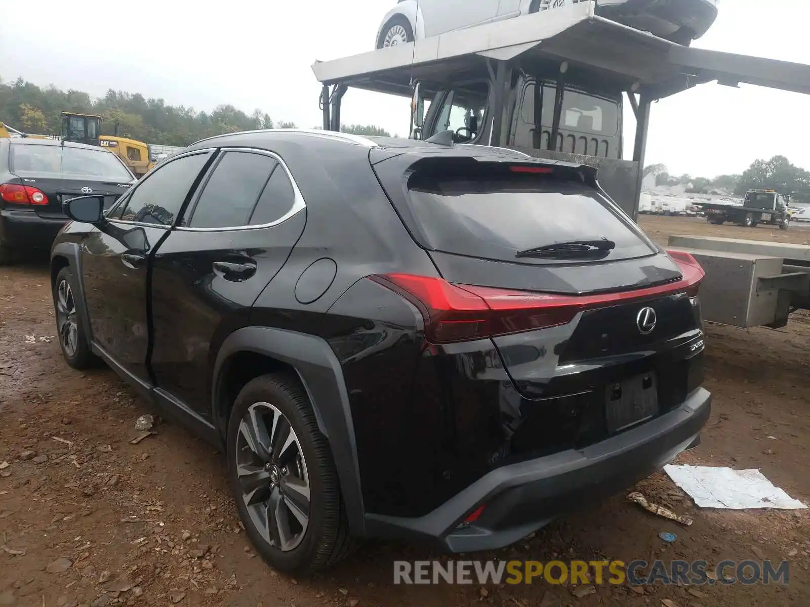 3 Photograph of a damaged car JTHY3JBH0K2015218 LEXUS UX 200 2019