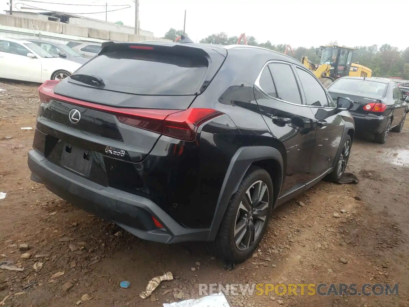 4 Photograph of a damaged car JTHY3JBH0K2015218 LEXUS UX 200 2019