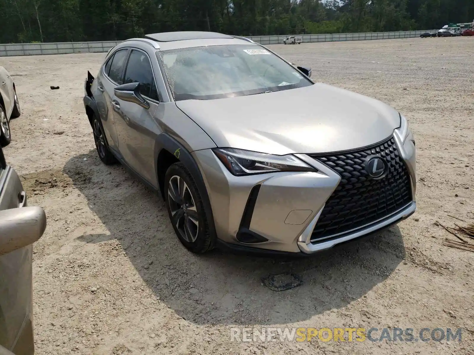 1 Photograph of a damaged car JTHY3JBH0K2016613 LEXUS UX 200 2019