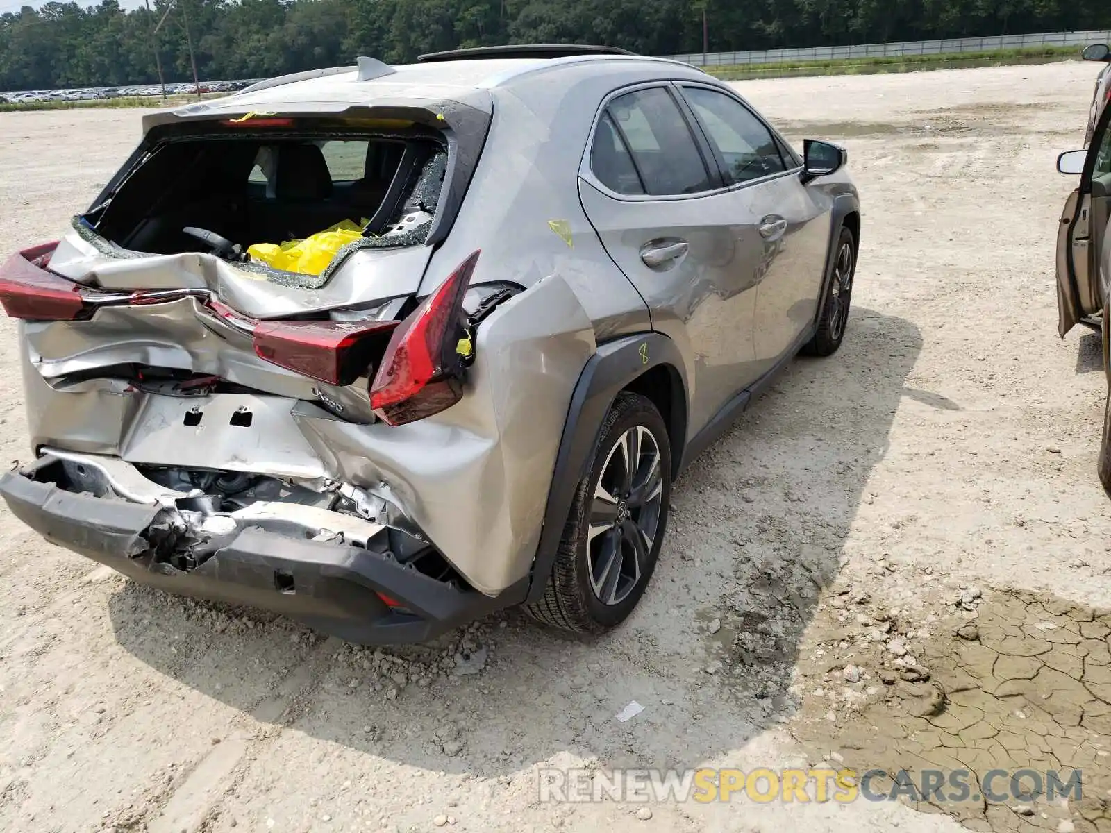 4 Photograph of a damaged car JTHY3JBH0K2016613 LEXUS UX 200 2019