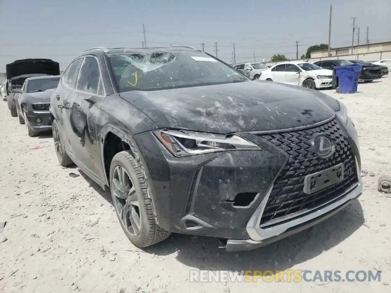 1 Photograph of a damaged car JTHY3JBH0K2017776 LEXUS UX 200 2019