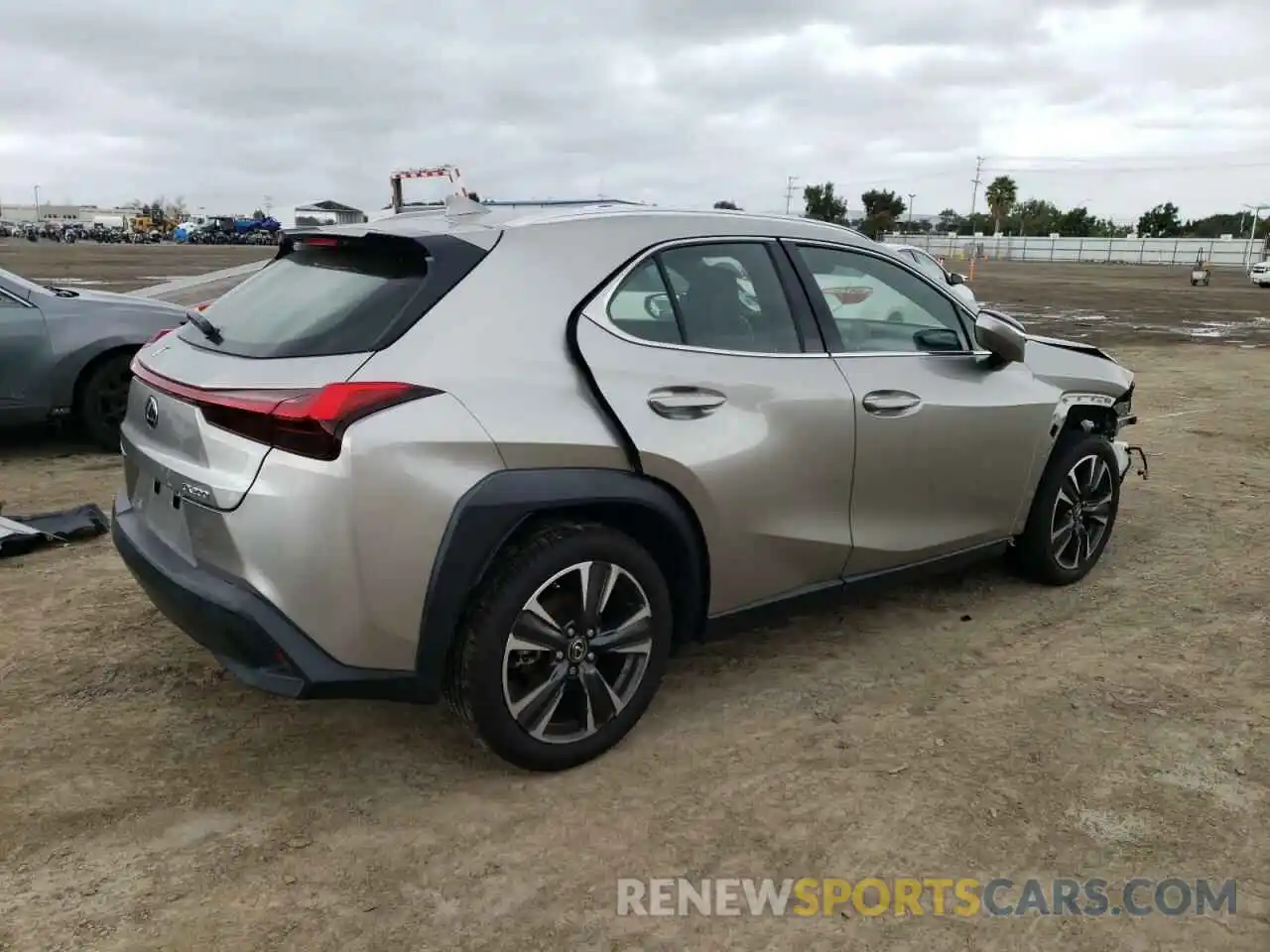 3 Photograph of a damaged car JTHY3JBH0K2018233 LEXUS UX 200 2019