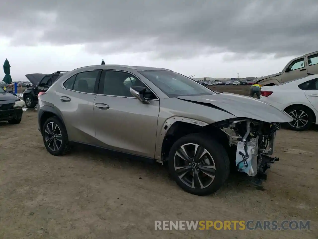 4 Photograph of a damaged car JTHY3JBH0K2018233 LEXUS UX 200 2019