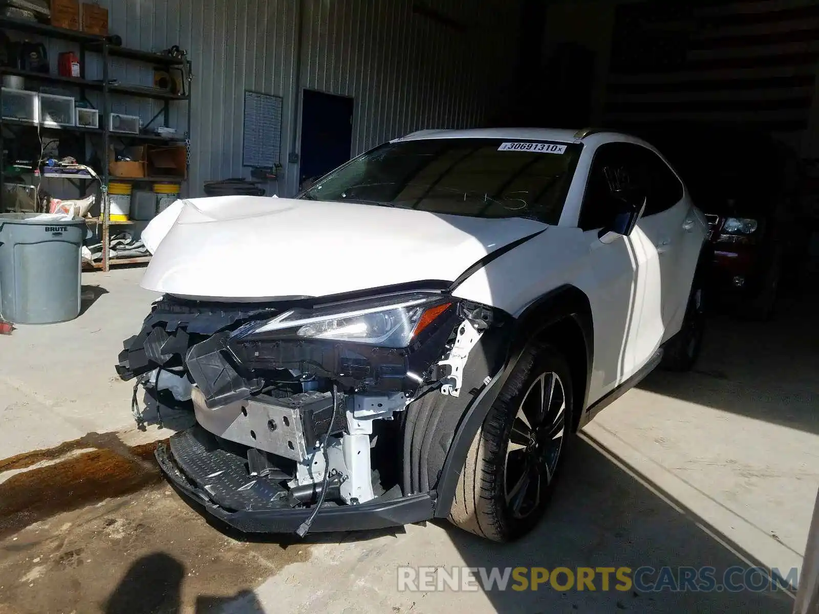 2 Photograph of a damaged car JTHY3JBH1K2001229 LEXUS UX 200 2019