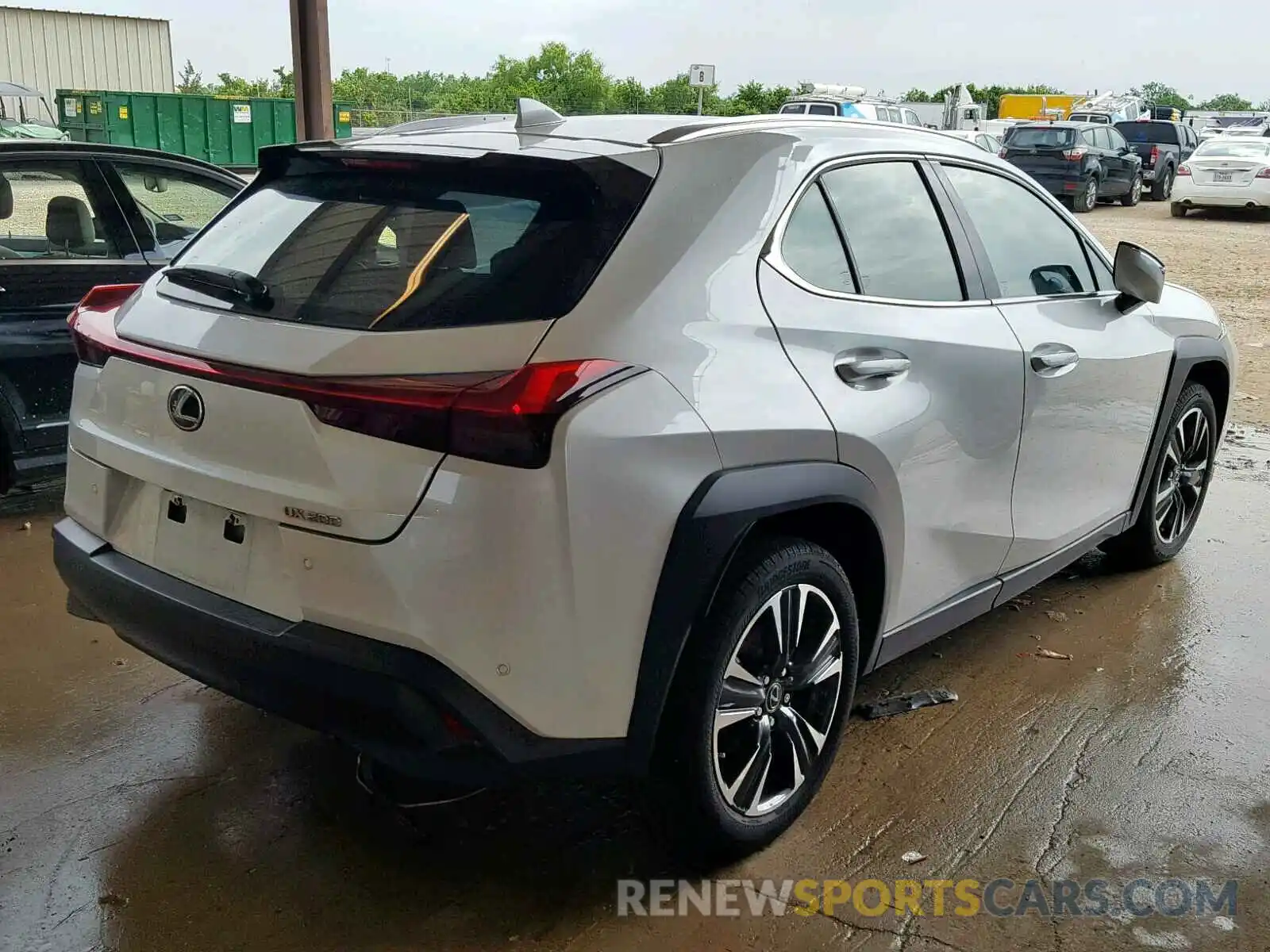 4 Фотография поврежденного автомобиля JTHY3JBH1K2001862 LEXUS UX 200 2019