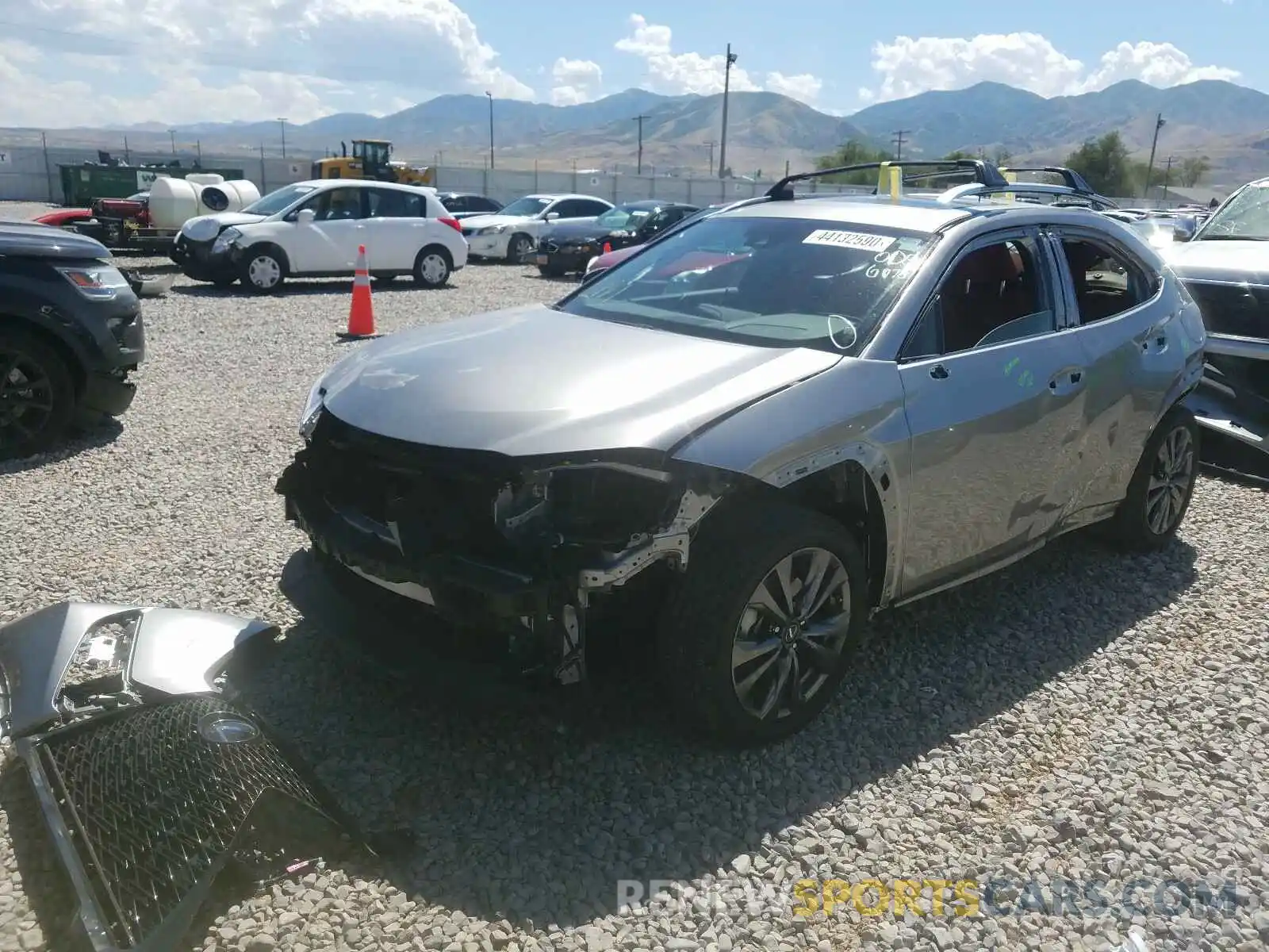 2 Photograph of a damaged car JTHY3JBH1K2002011 LEXUS UX 200 2019