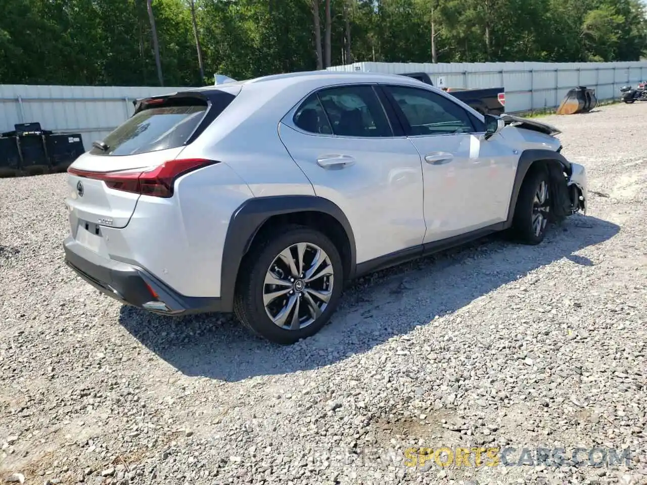 4 Photograph of a damaged car JTHY3JBH1K2018841 LEXUS UX 200 2019